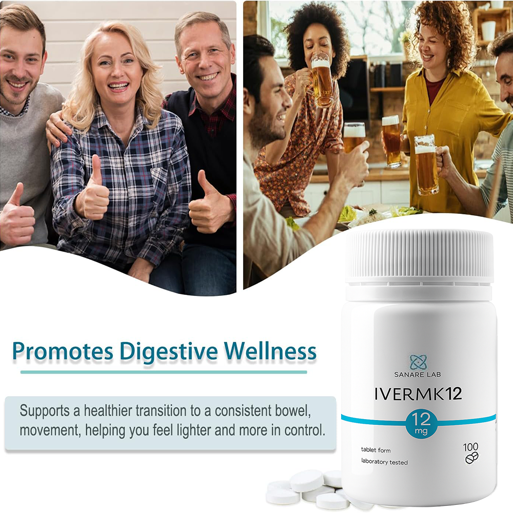 IVERMK 12mg 100 tablets